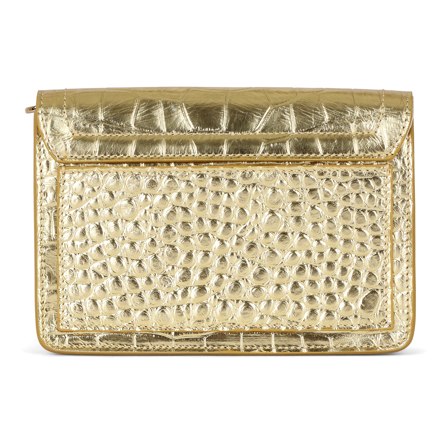 Samuel in Gold Gold Croc