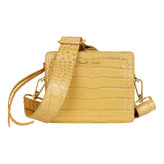 Fairfax in Hazelnut Croc