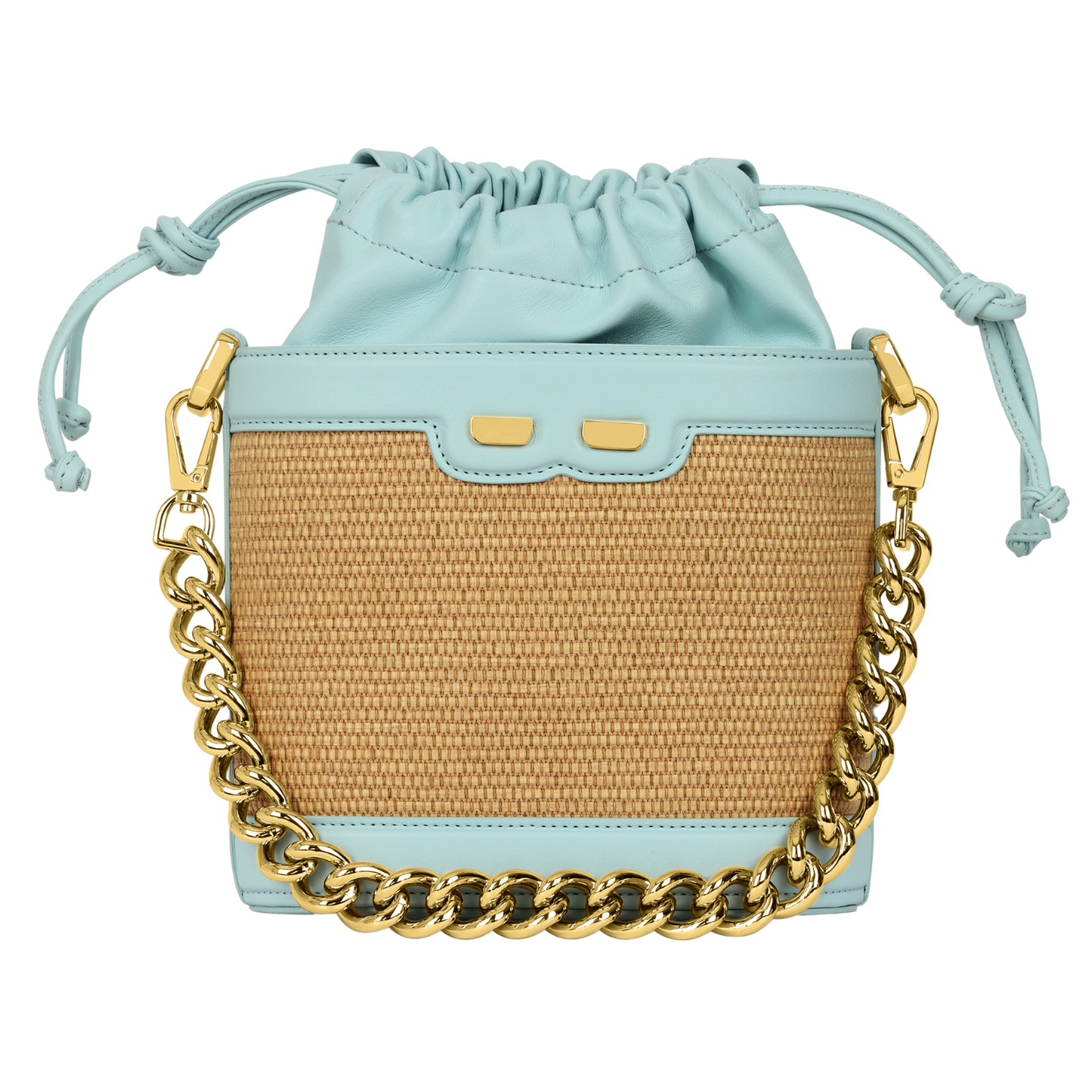 Byrd Bucket in Raffia and Alaska