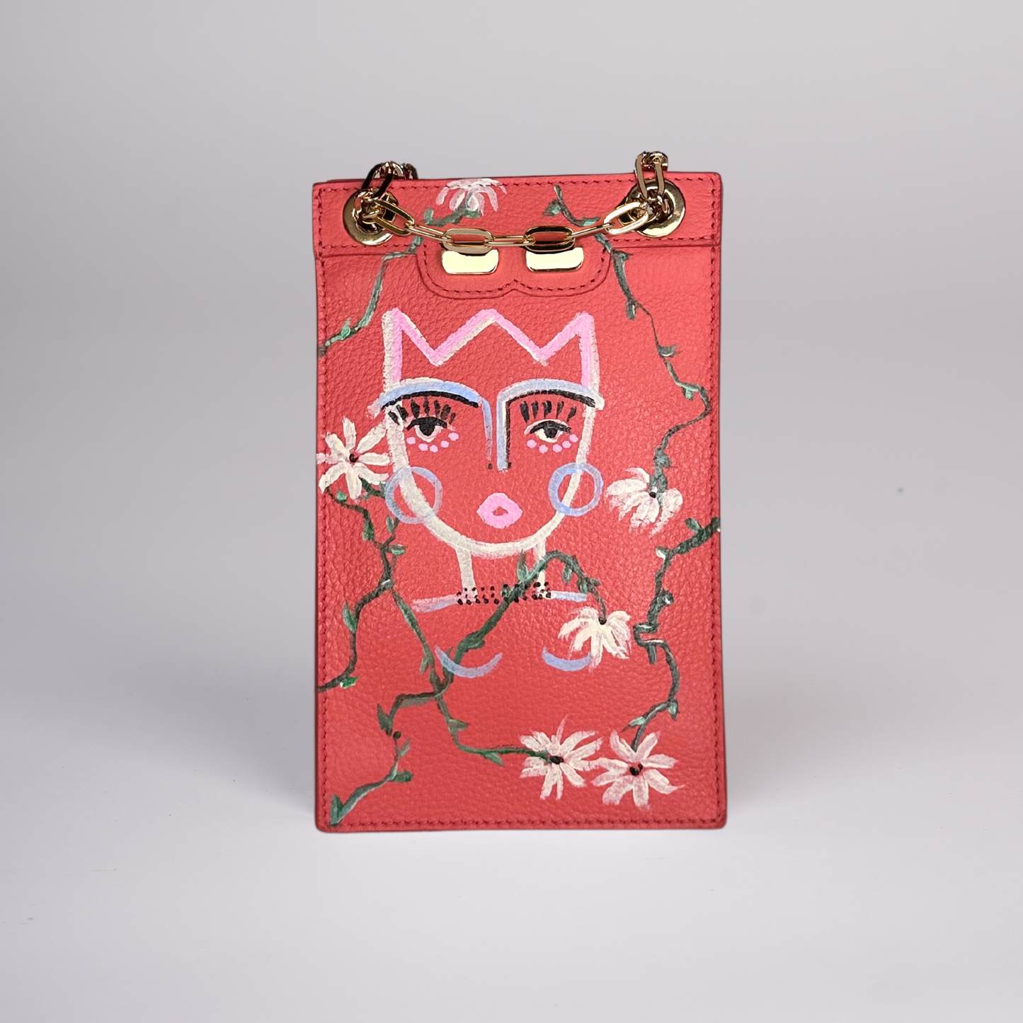Catherine Cellphone Pouch in Rosa