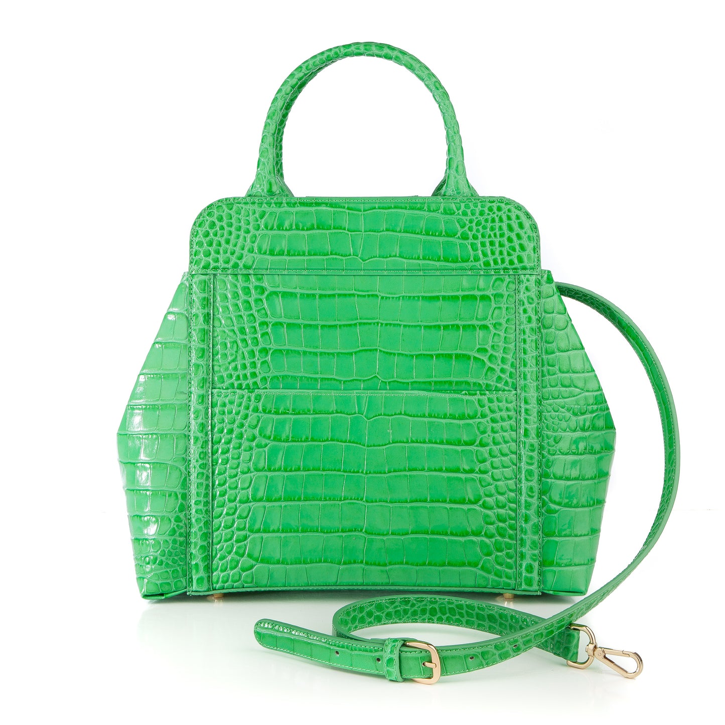Nott in Kelly Green Croc Warehouse Sale