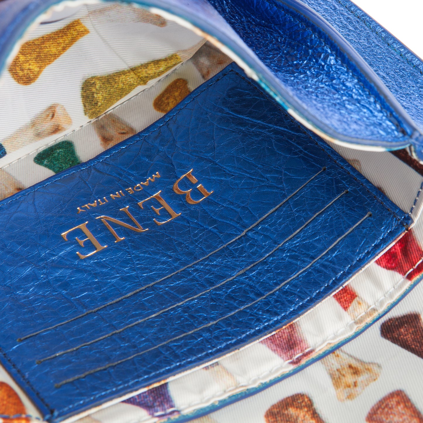 Samuel in Metallic Cobalt Blue