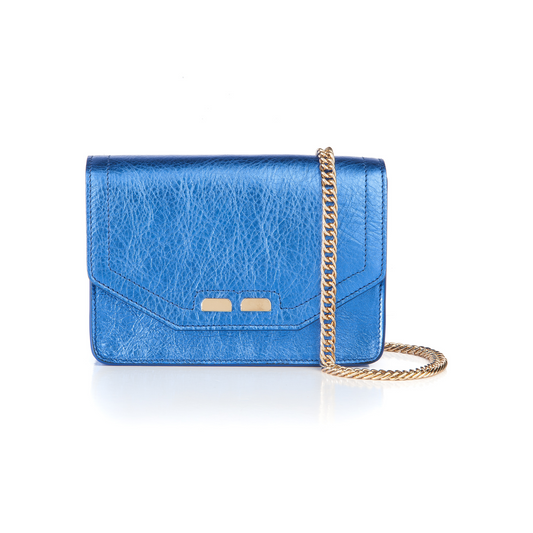 Samuel in Metallic Cobalt Blue