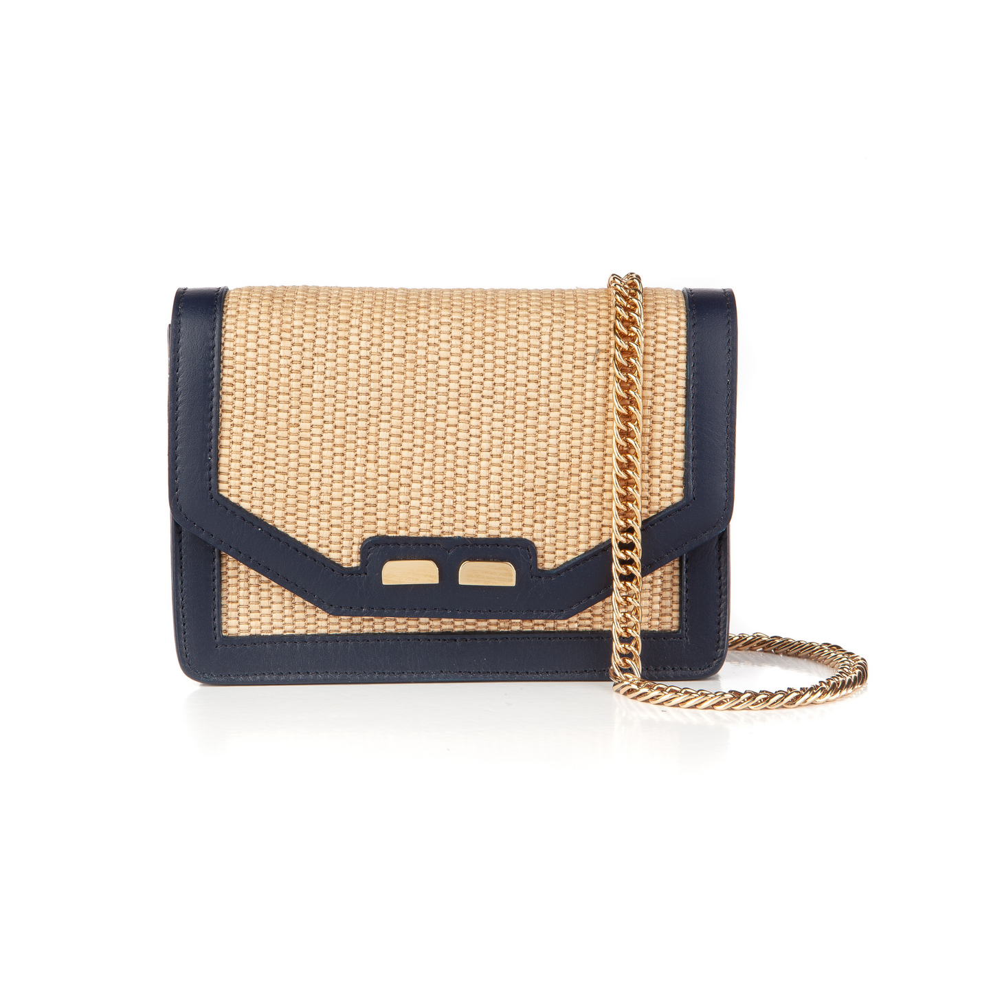 Samuel in Raffia & Navy