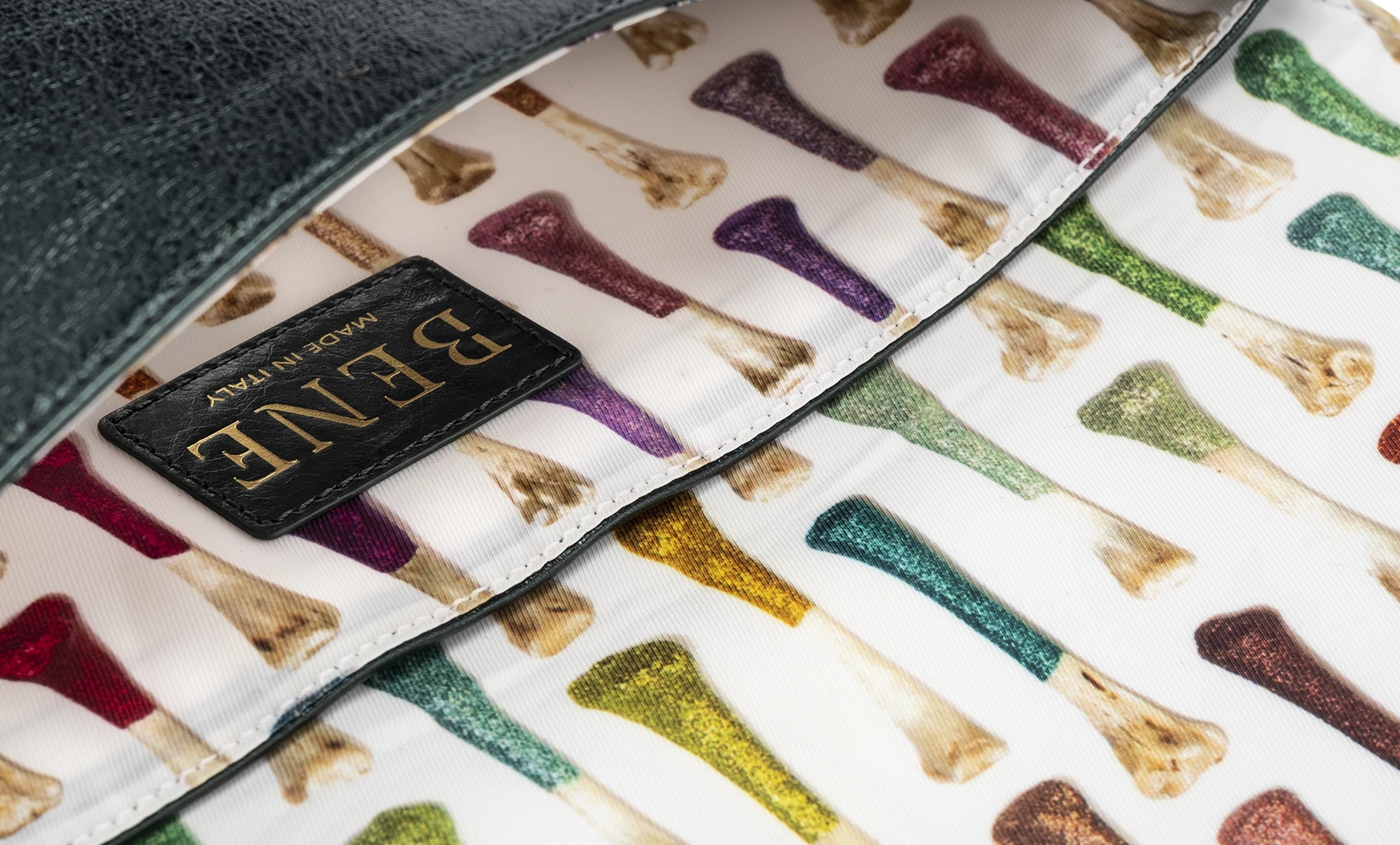 Fairfax in Metallic Green - BENE Handbags