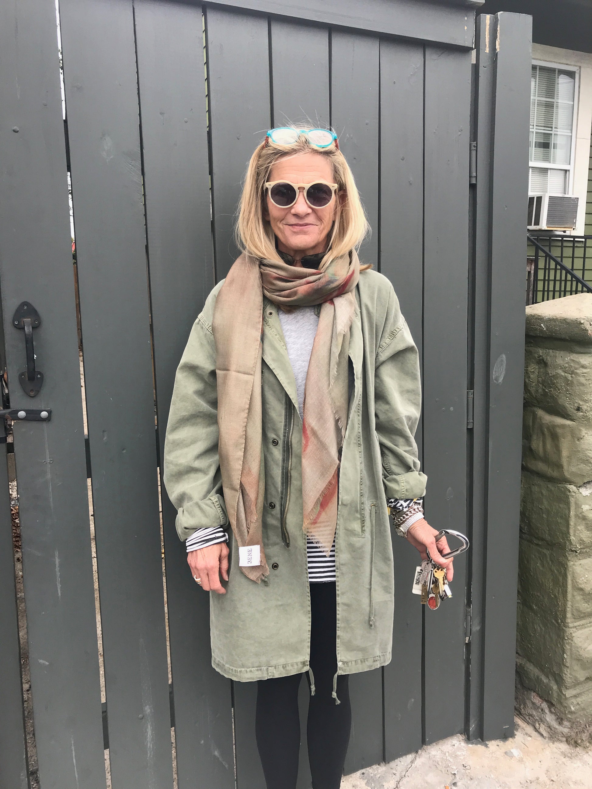 Silk Cashmere Blend Scarf - BENE Handbags