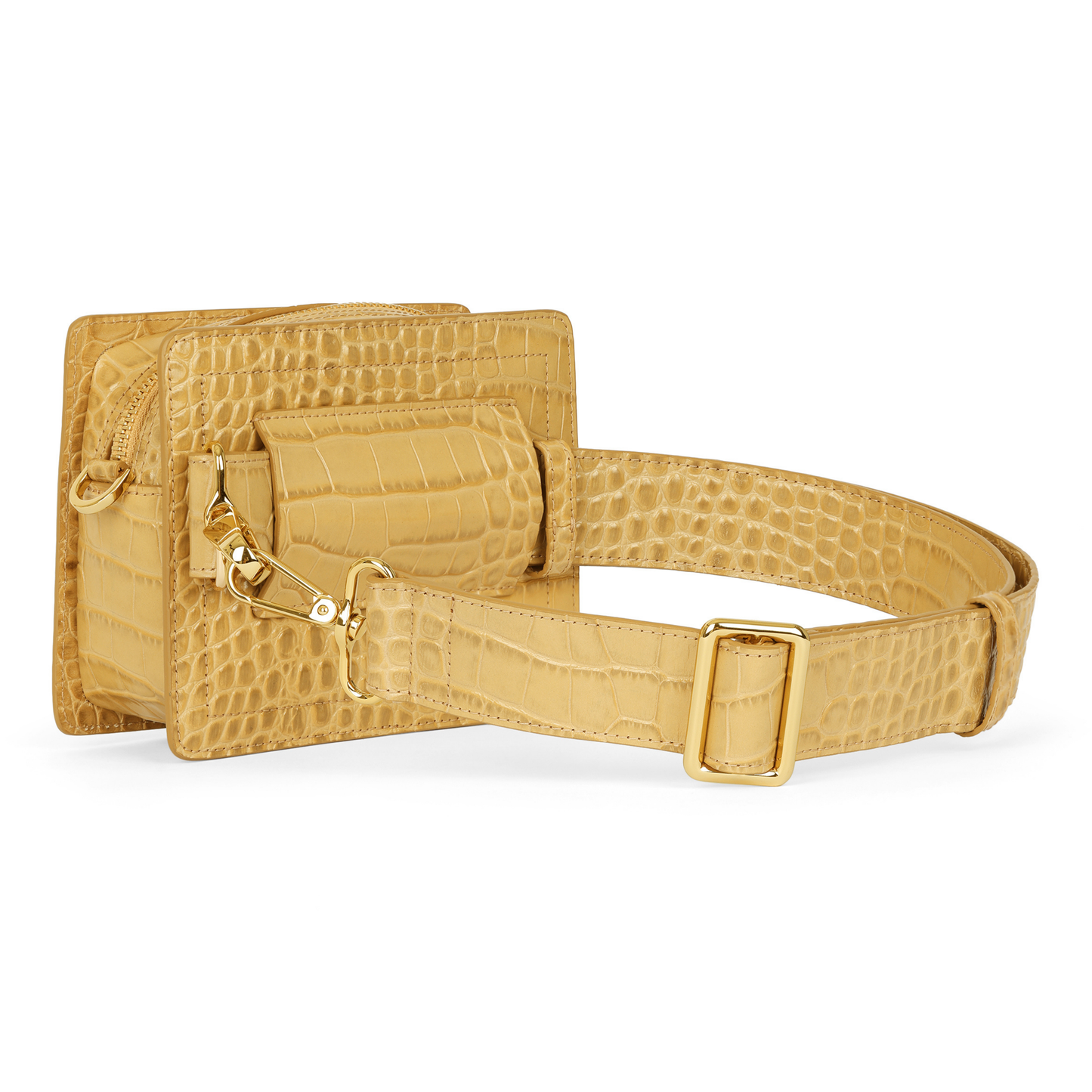 Fairfax in Hazelnut Croc