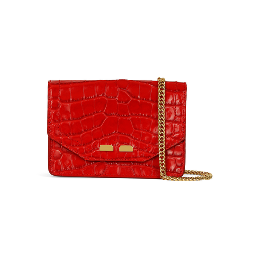 Samuel in Red Croc