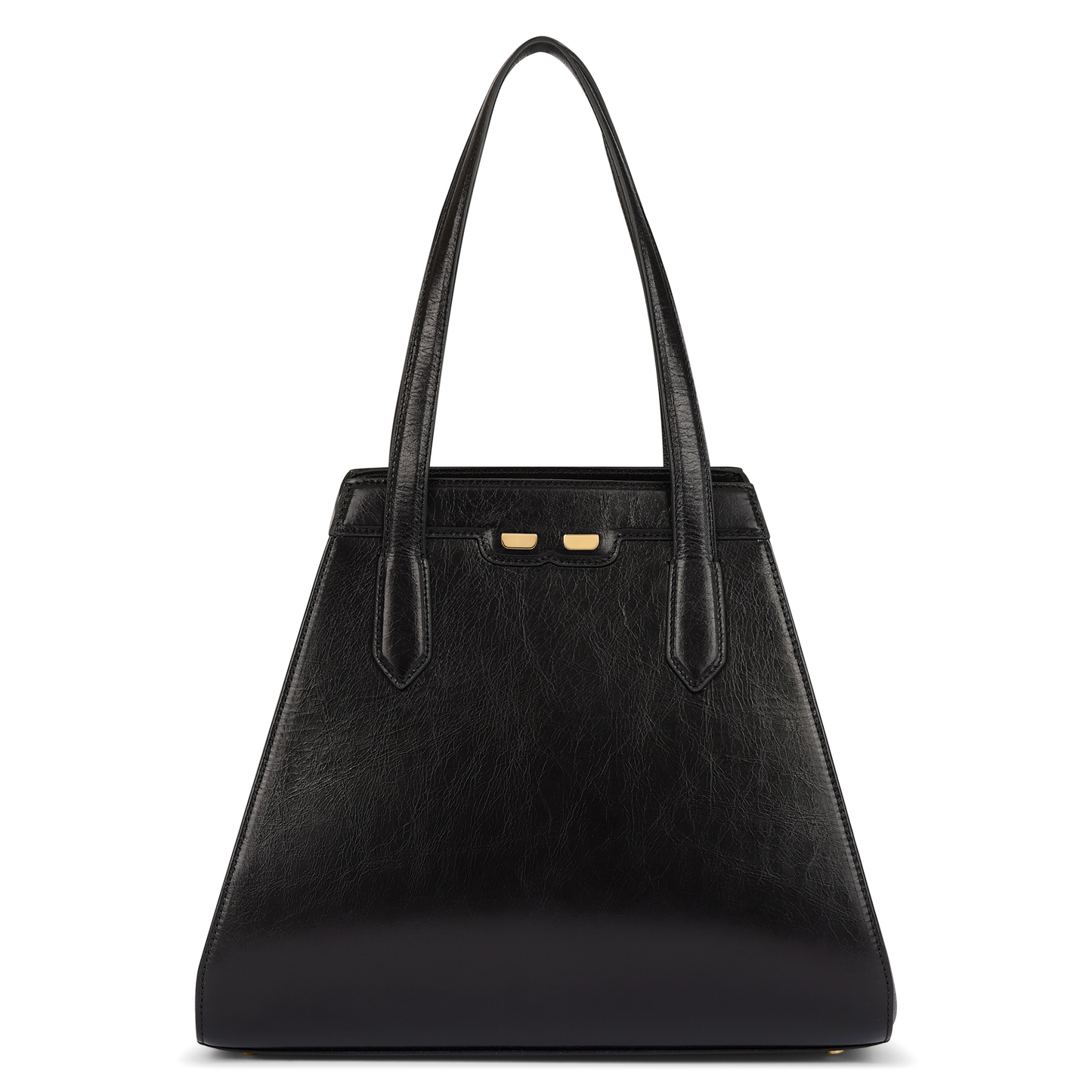 Page Tote in Black Patent