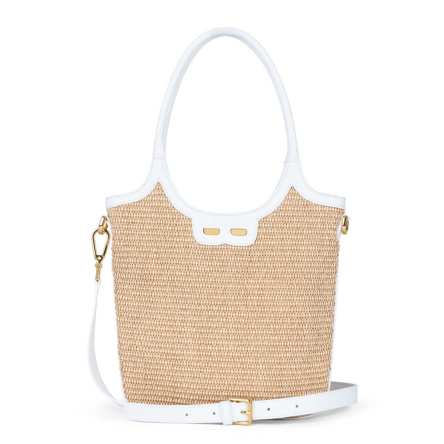 The Percy in Raffia and White