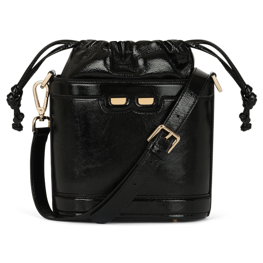 Byrd Bucket in Black Patent