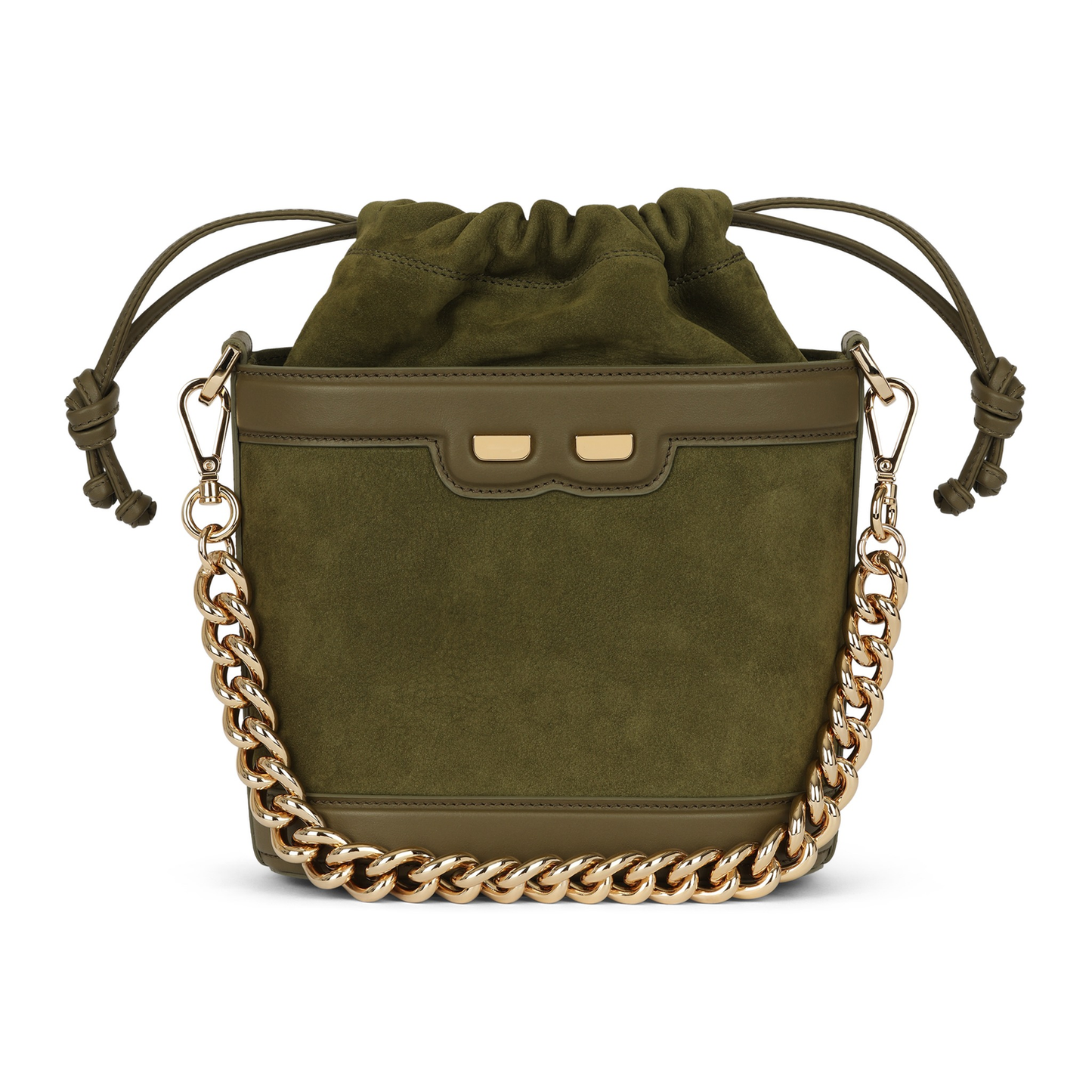 Byrd Bucket in Olive Nubuck