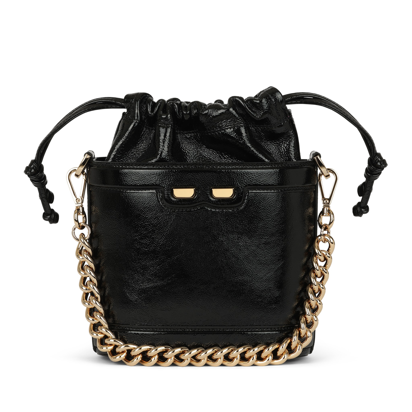 Byrd Bucket in Black Patent