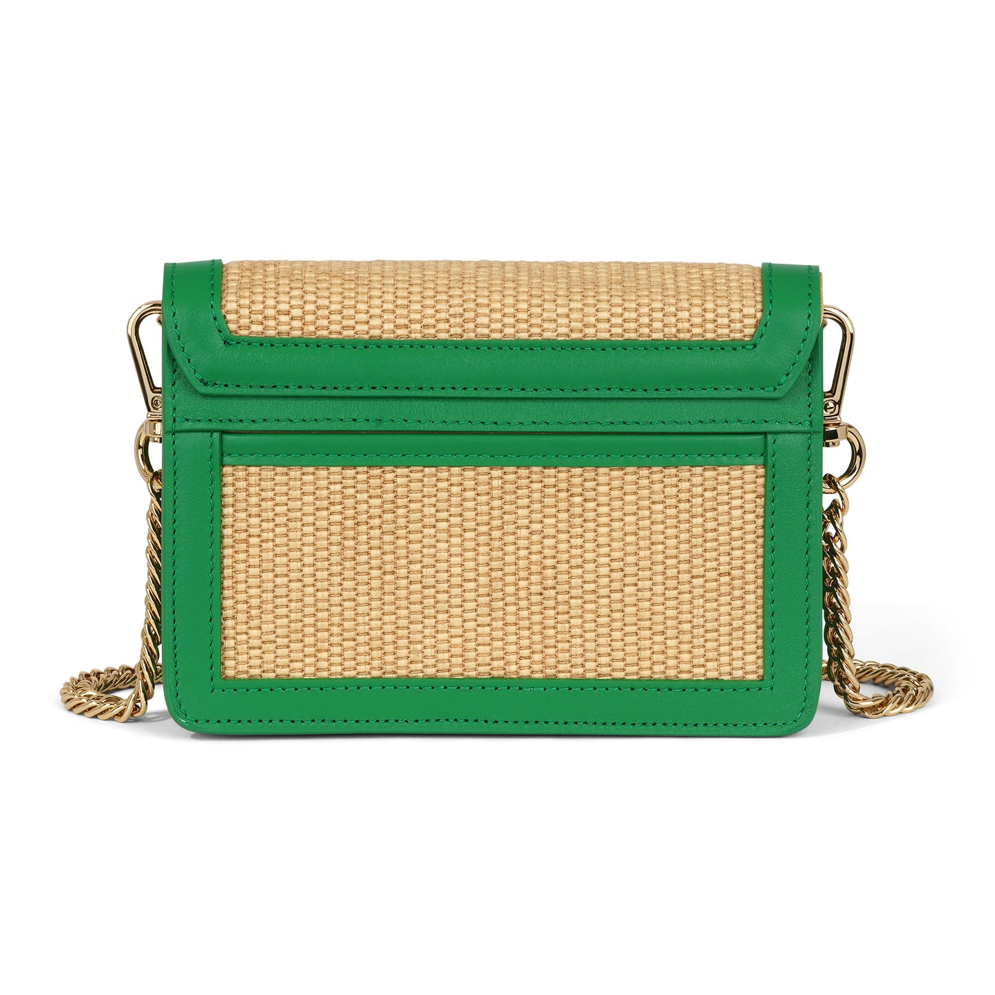 Samuel in Raffia & Green