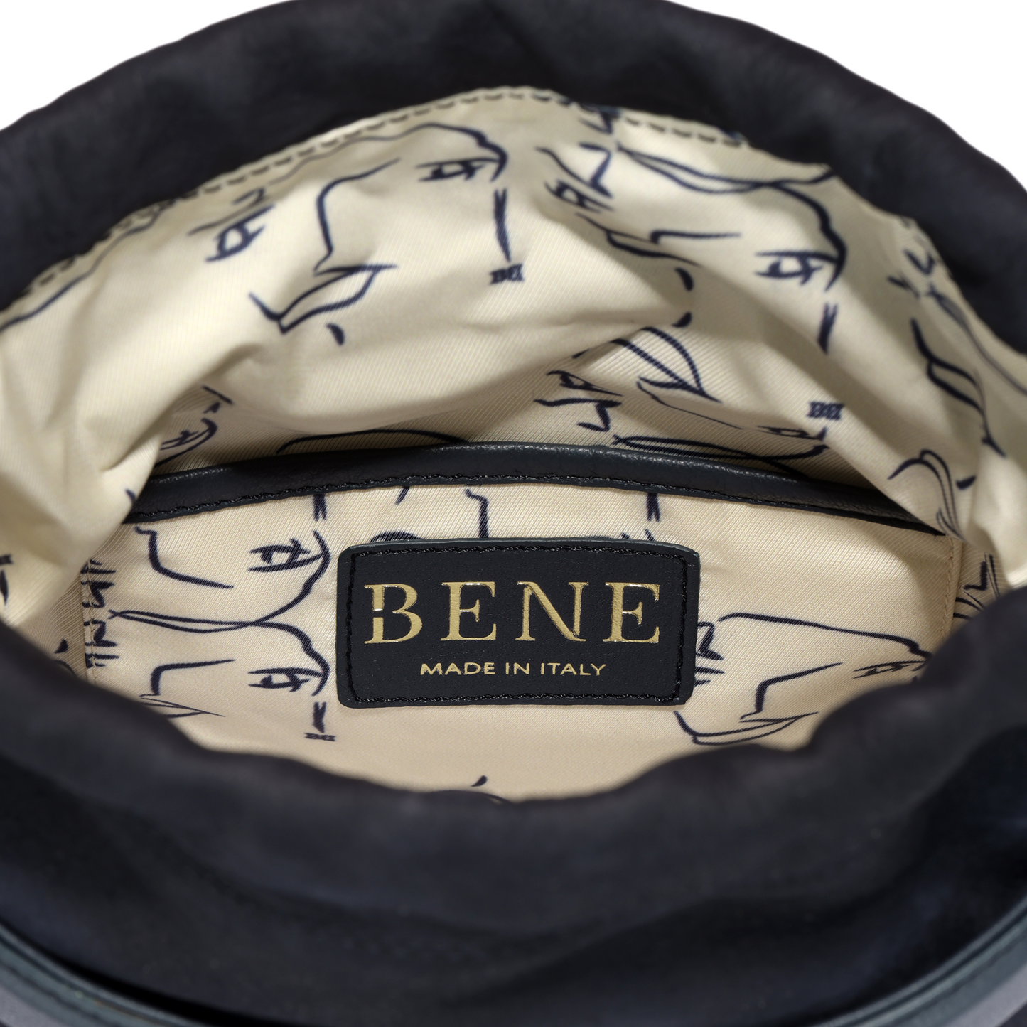 Byrd Bucket in Navy Nubuck