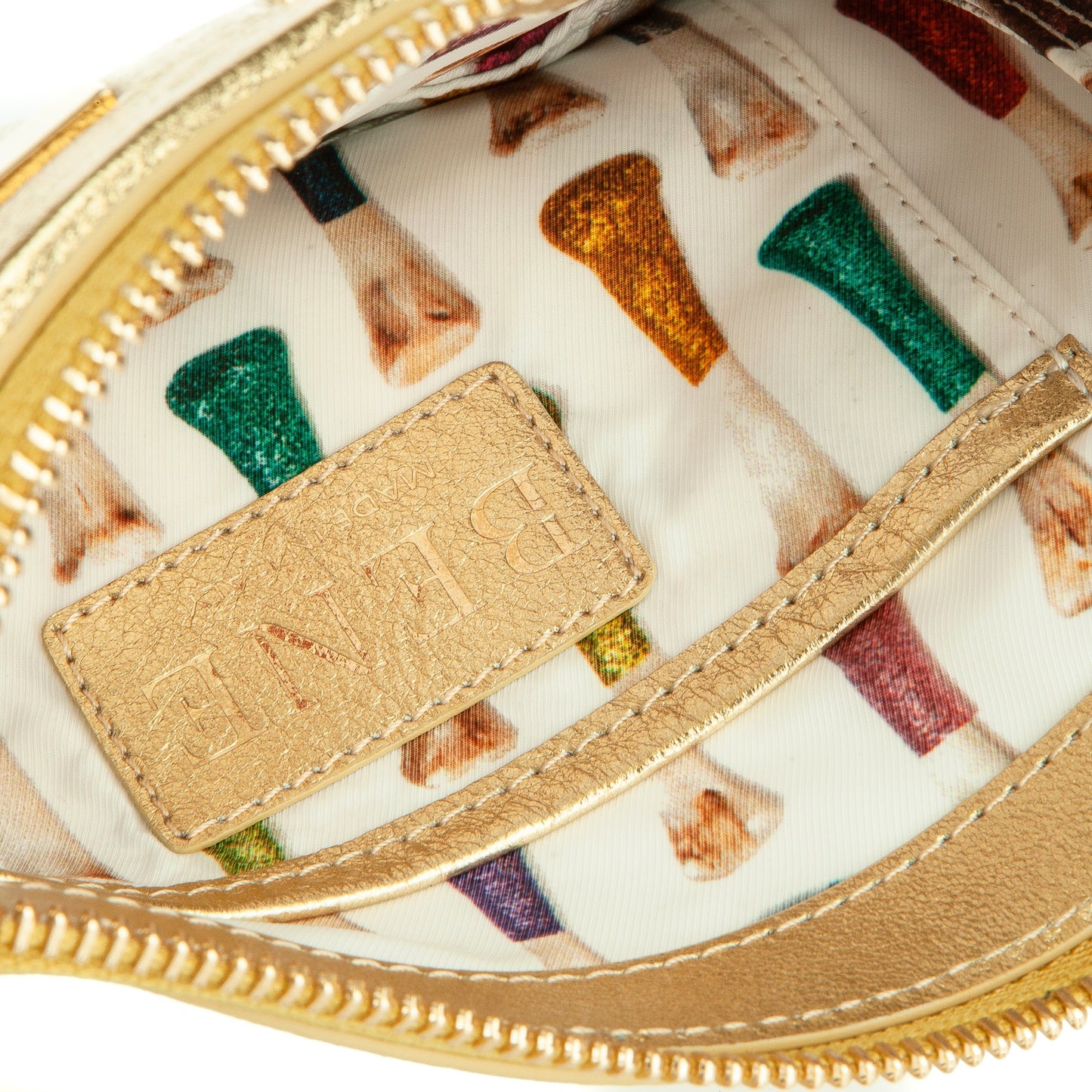 Ellie Bangle in Metallic Pink