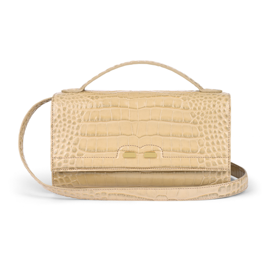 The Wheeler in Hazelnut Croc