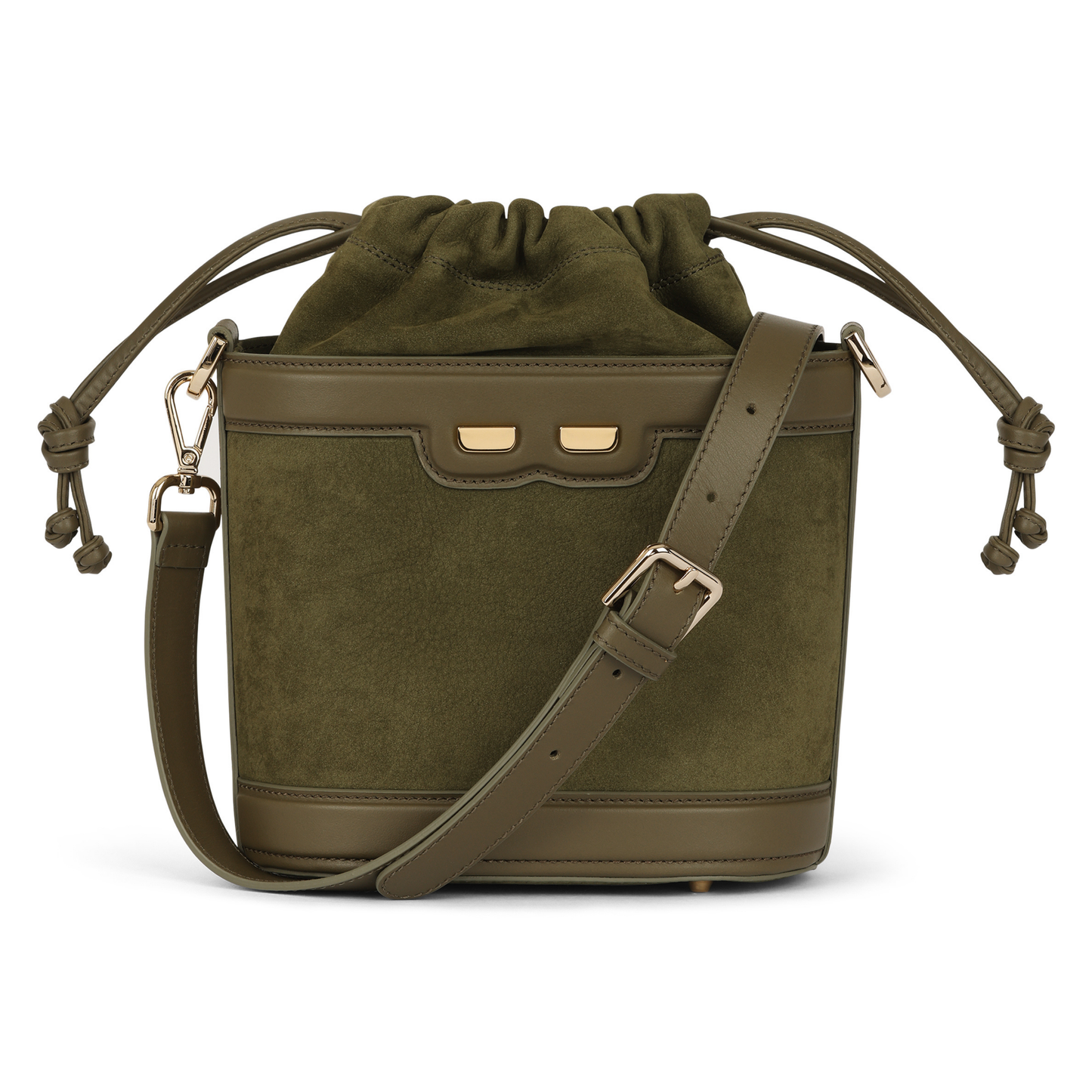 Byrd Bucket in Olive Nubuck