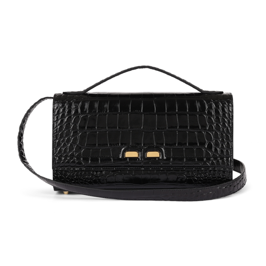 The Wheeler in Black Croc