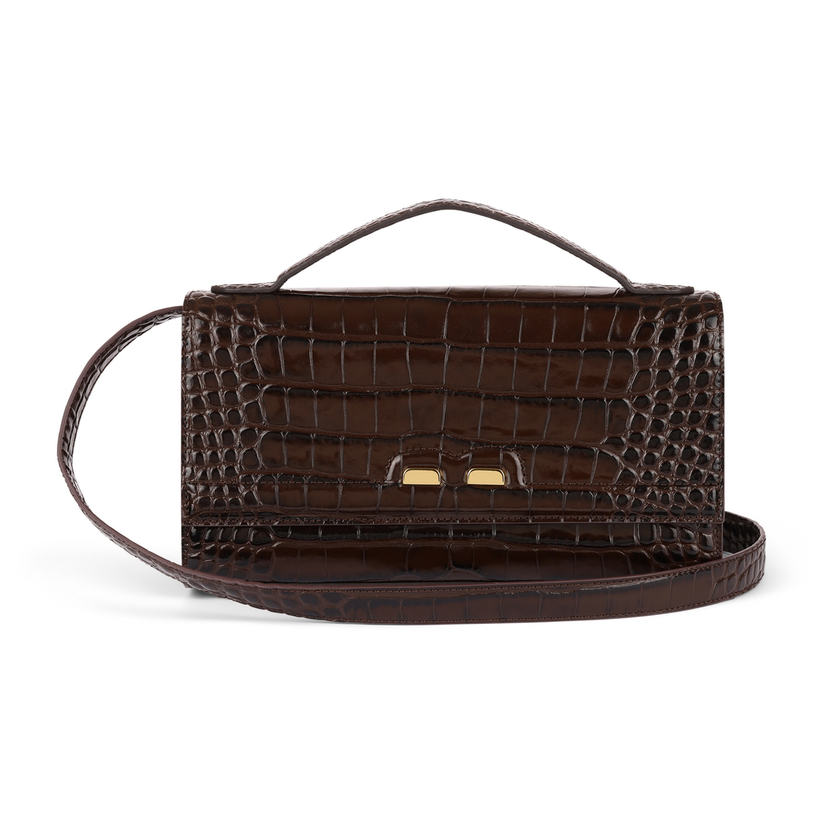 The Wheeler in Chocolate Croc