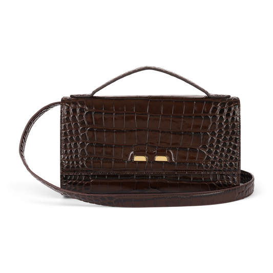 The Wheeler in Chocolate Croc