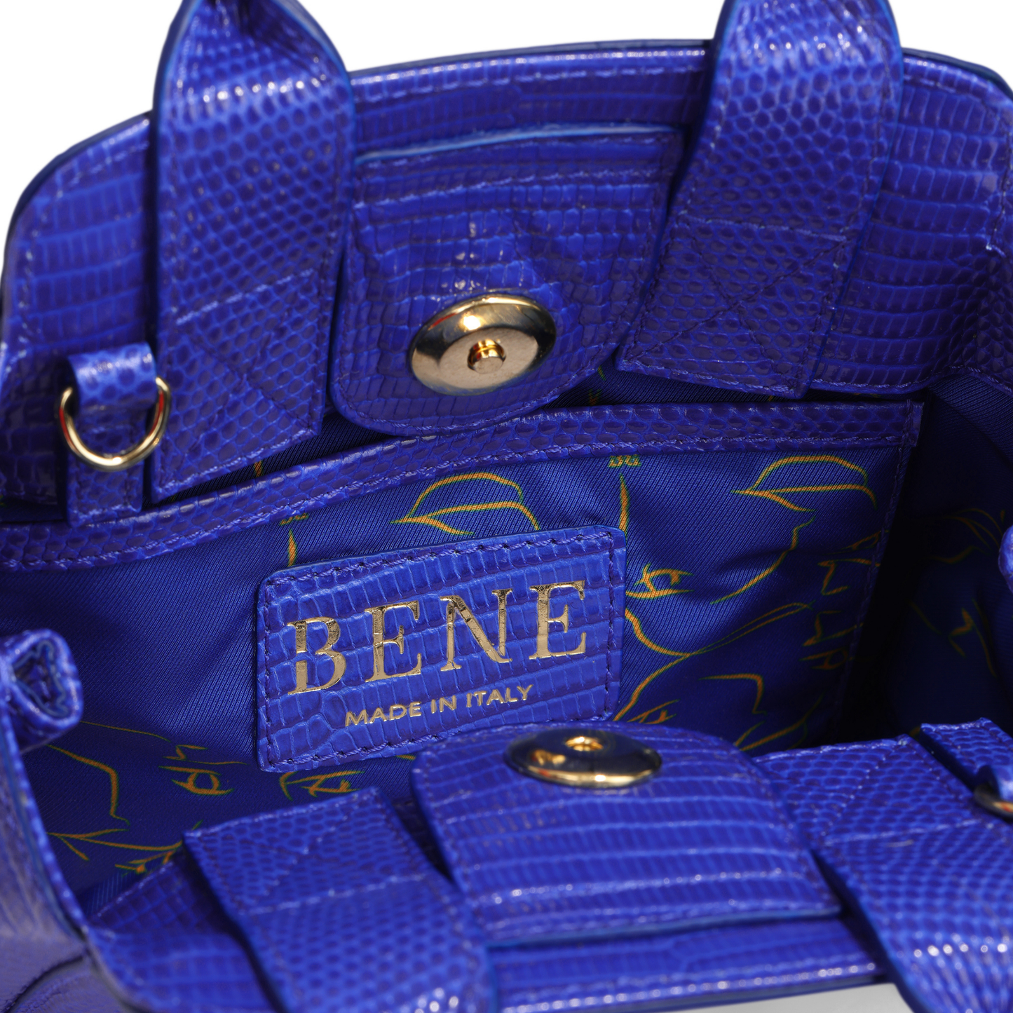 Mini Nott in China Blue Lizard