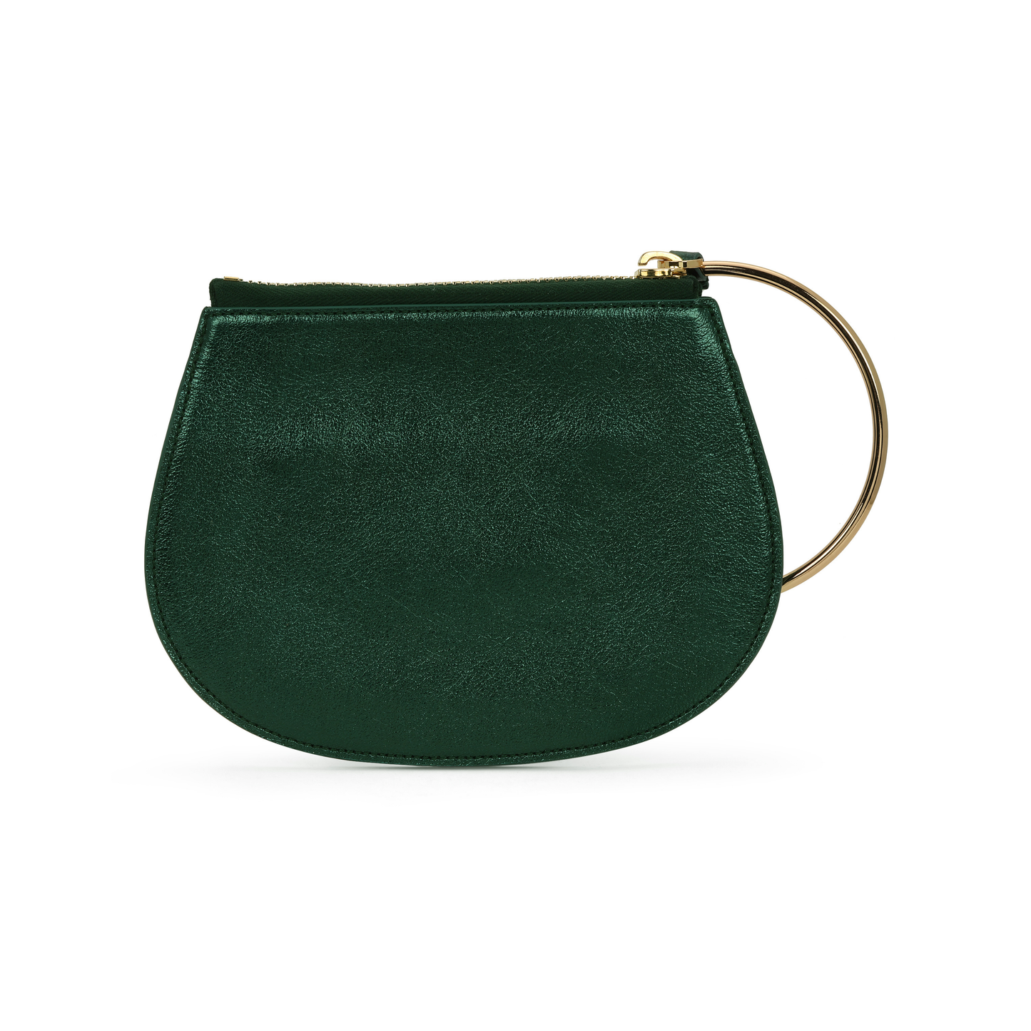 Ellie Bangle in Metallic Dark Green