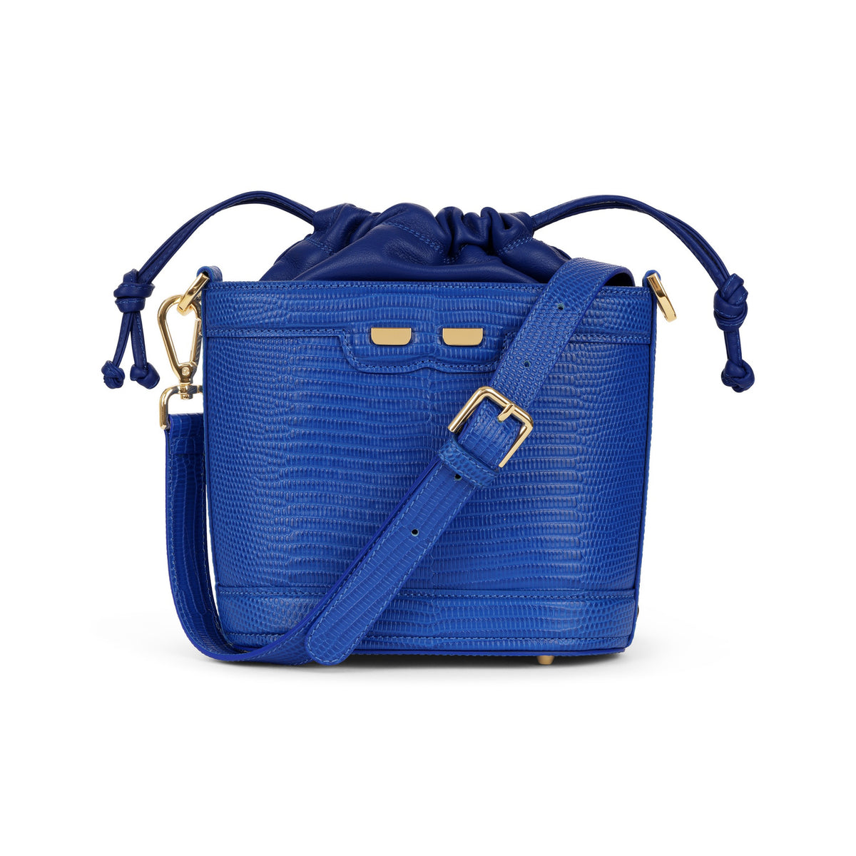 Byrd Bucket in China Blue Lizard