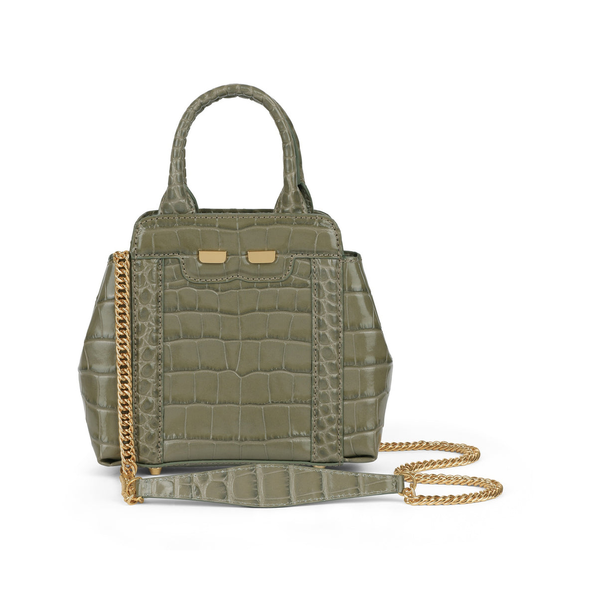 Mini Nott in Ranger Grey Croc