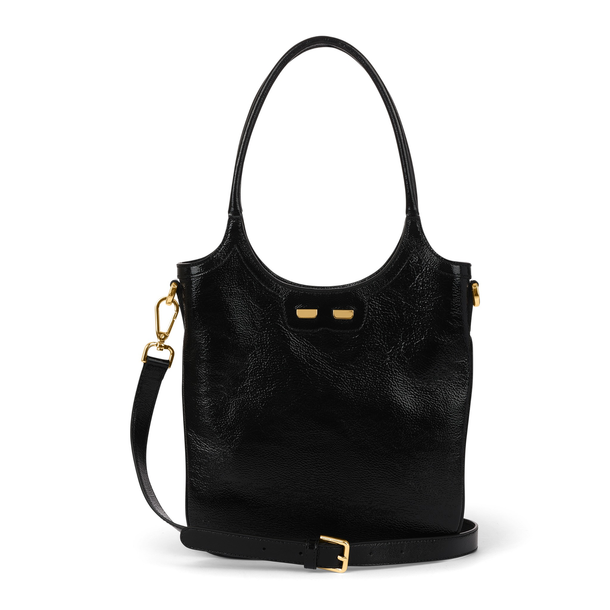 The Percy in Patent Black
