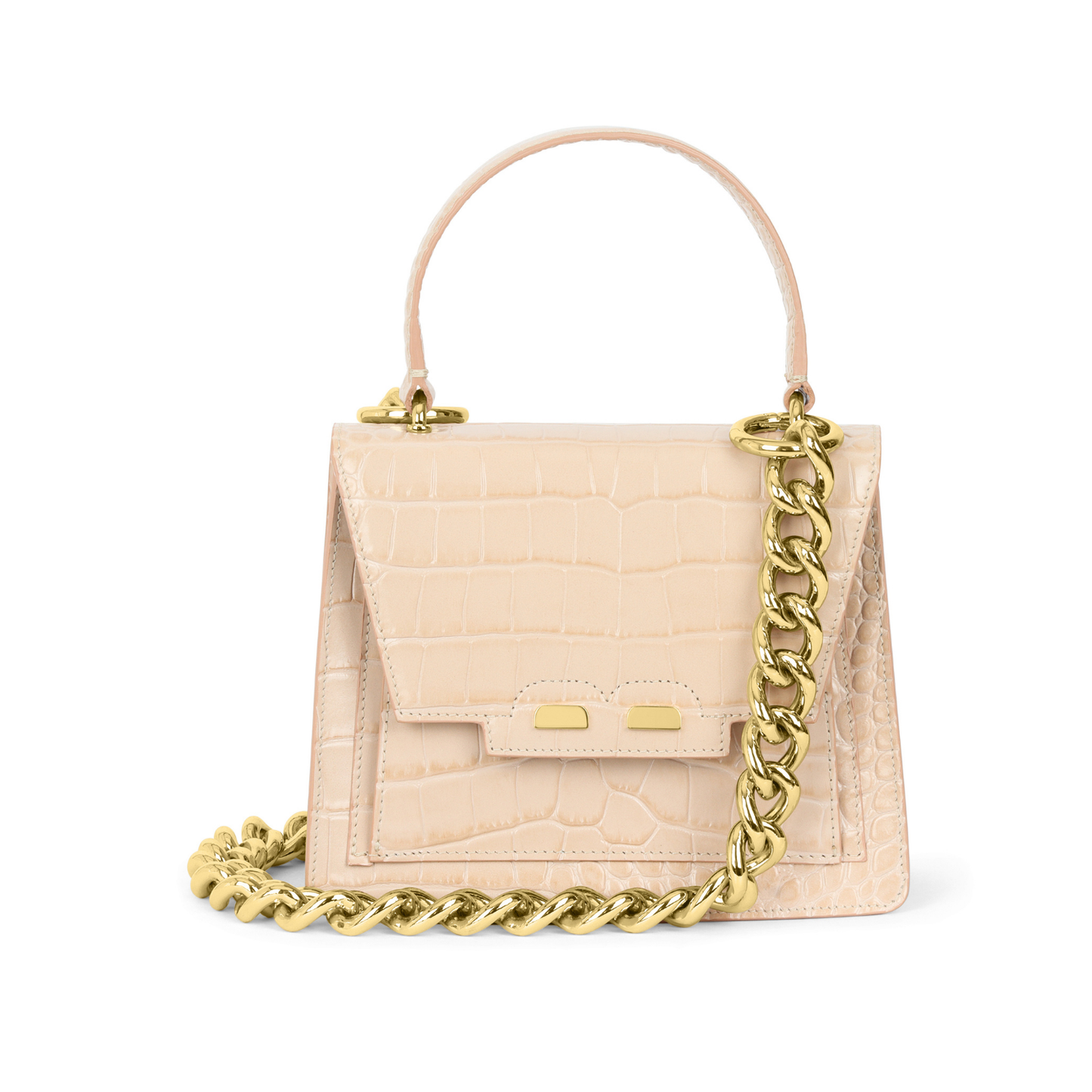 The Isabel in Blush Croc