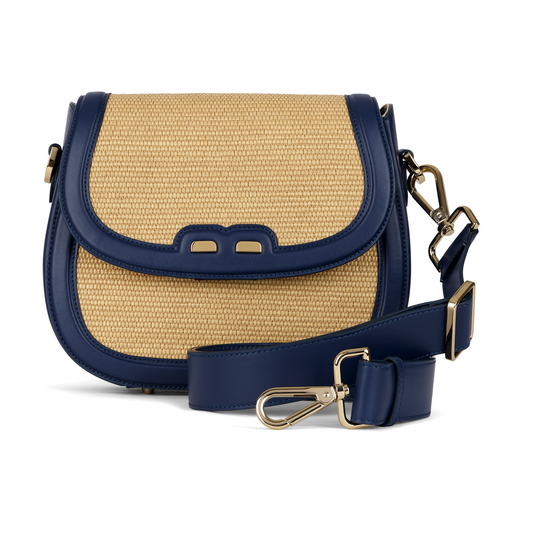 Holmes in Raffia and Blue