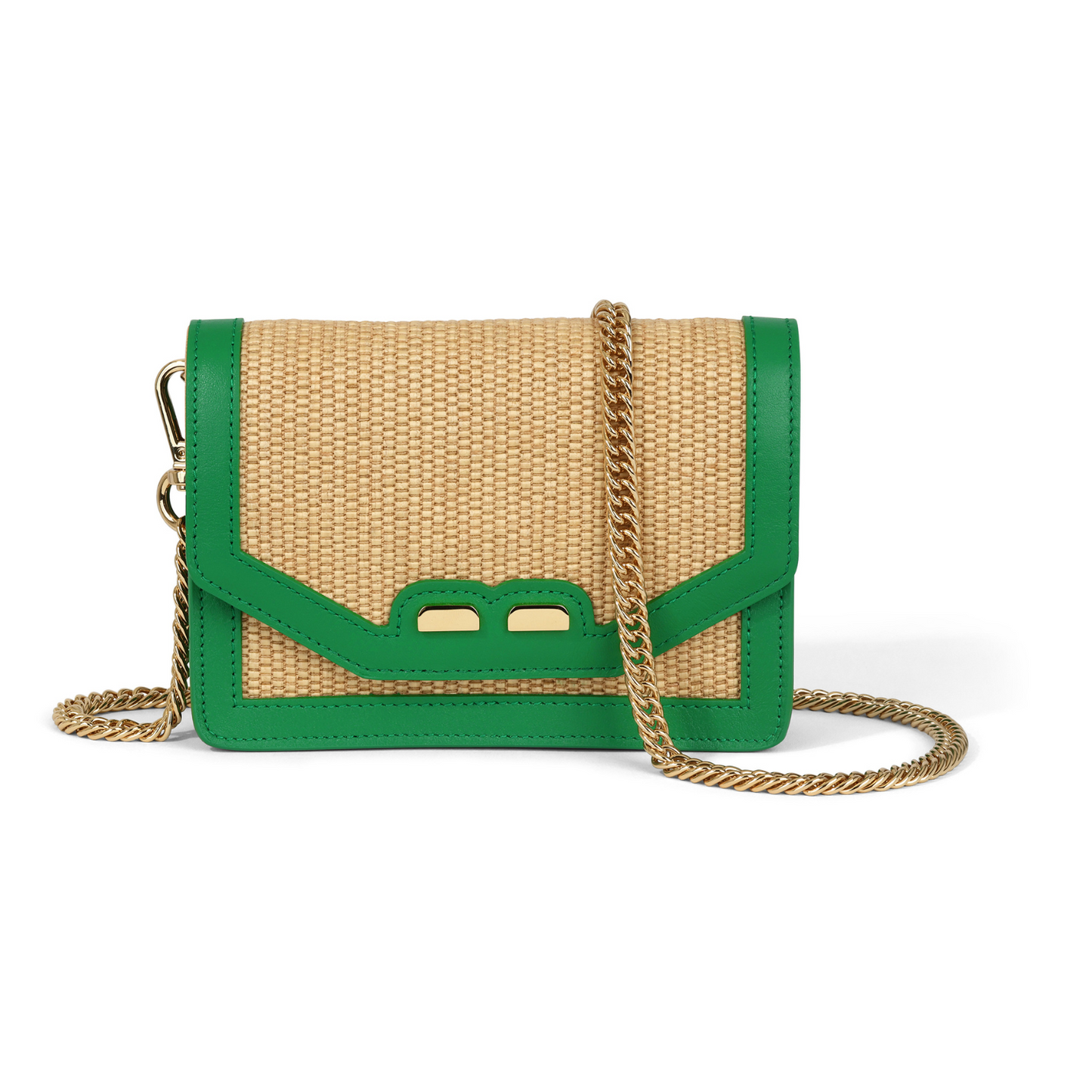 Samuel in Raffia & Green