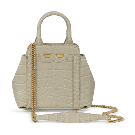 Mini Nott in Marmo Croc