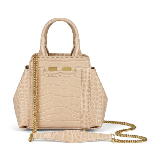 Mini Nott in Blush Croc