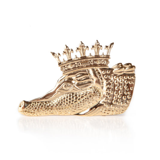 Alexa Pulitzer King Gator Belt Buckle