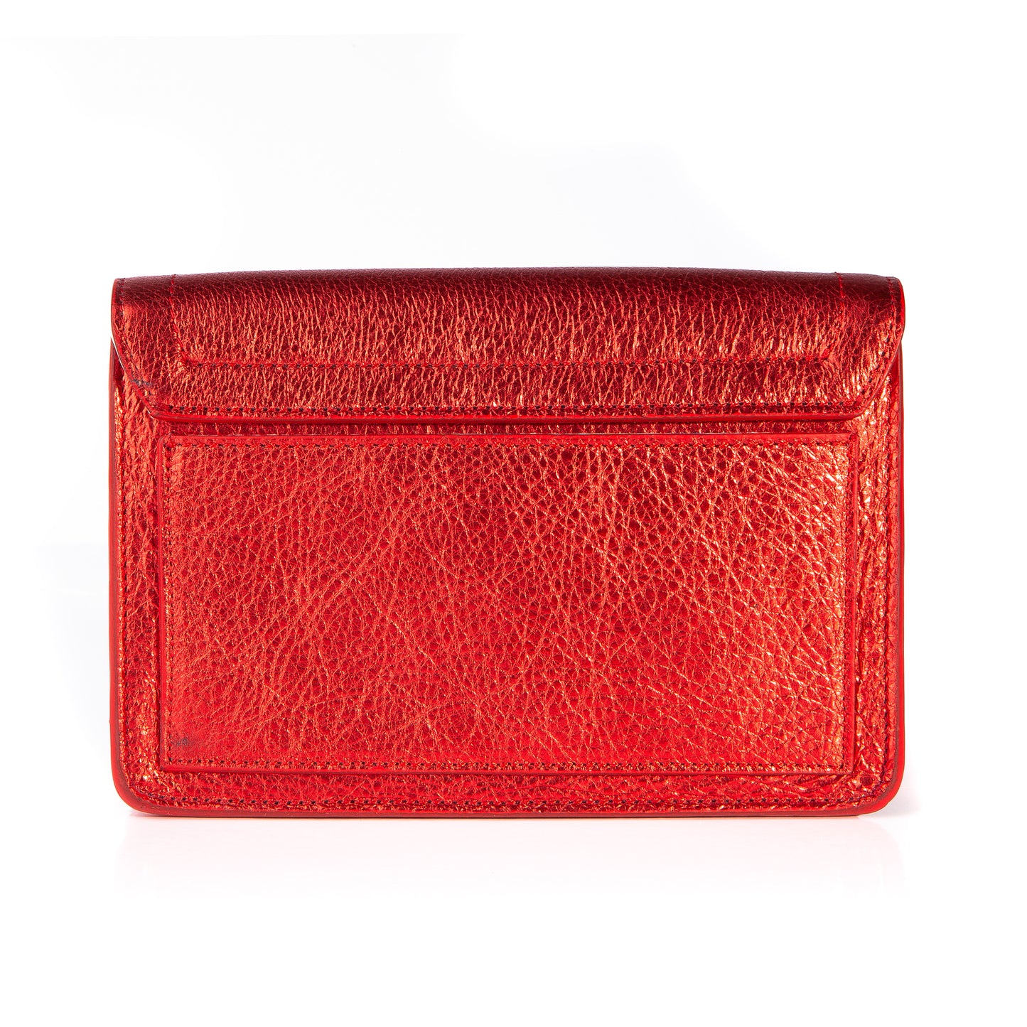 Samuel in Metallic Red