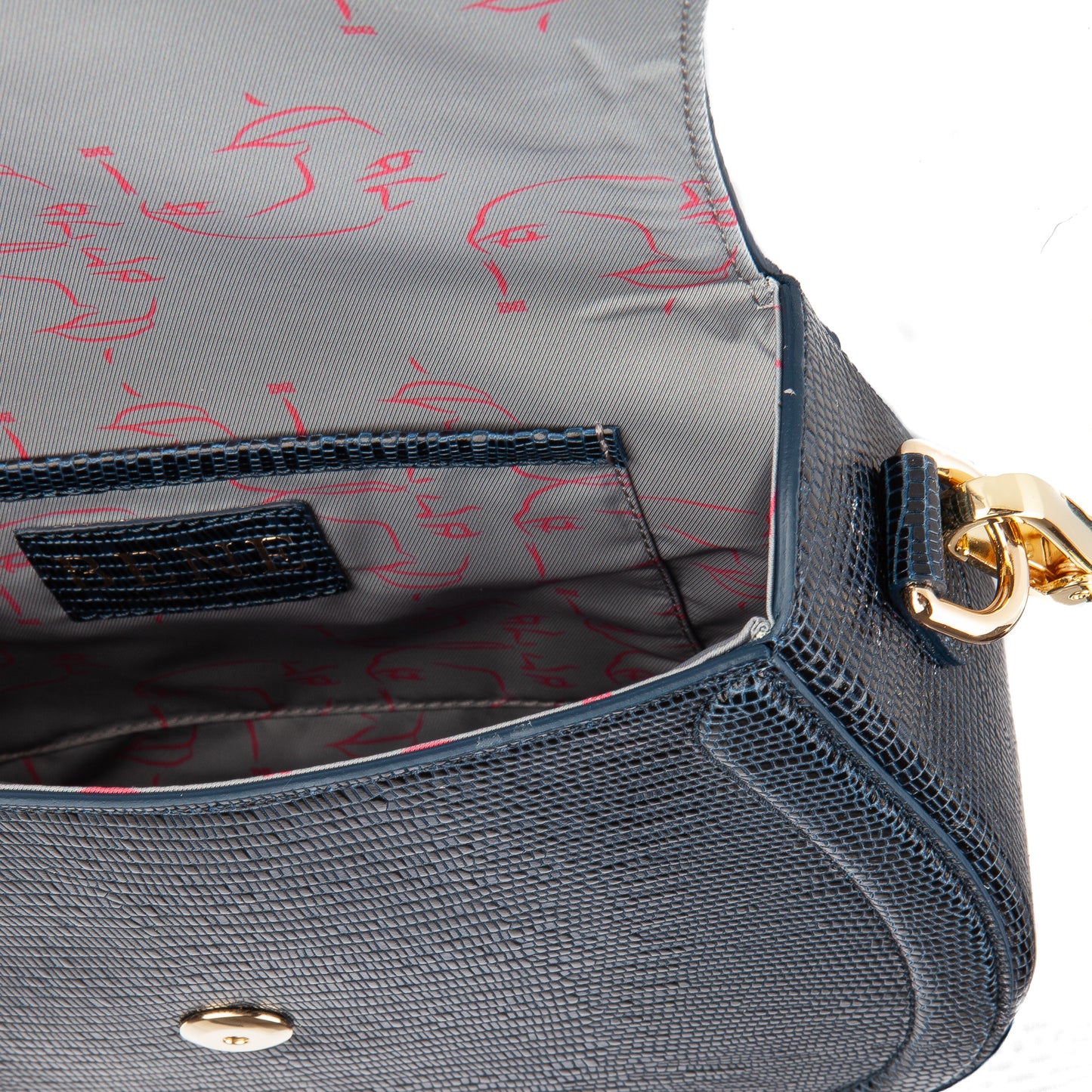 Holmes in Navy Lizard