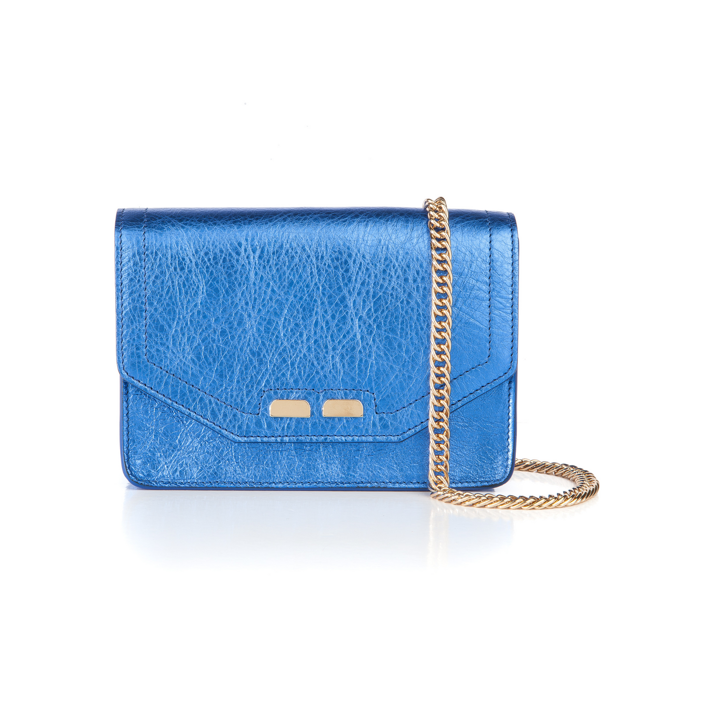 Samuel in Metallic Cobalt Blue