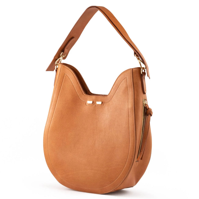 Henry James in Camel Brown - BENE Handbags 