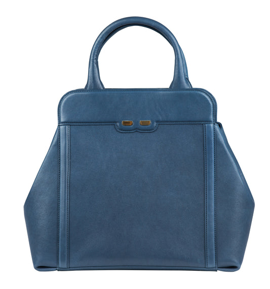 Sea Blue Nott Handbag - BENE Handbags 