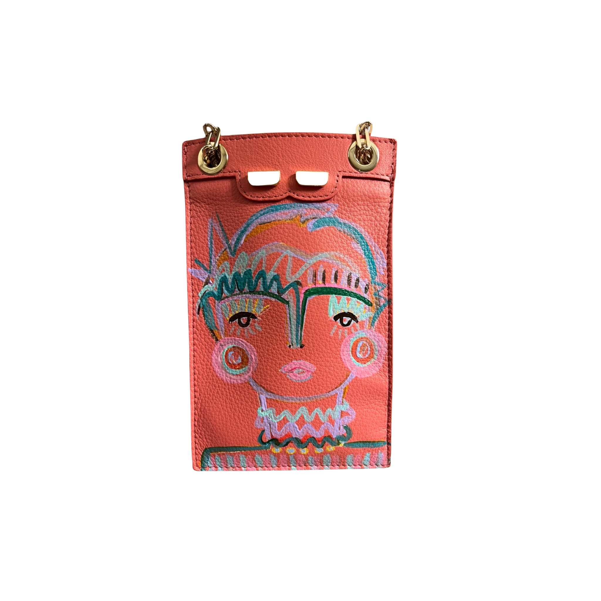 Catherine Cellphone Pouch in Rosa