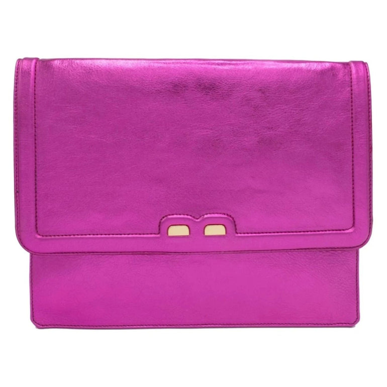Caffery in Metallic Pink - BENE Handbags 