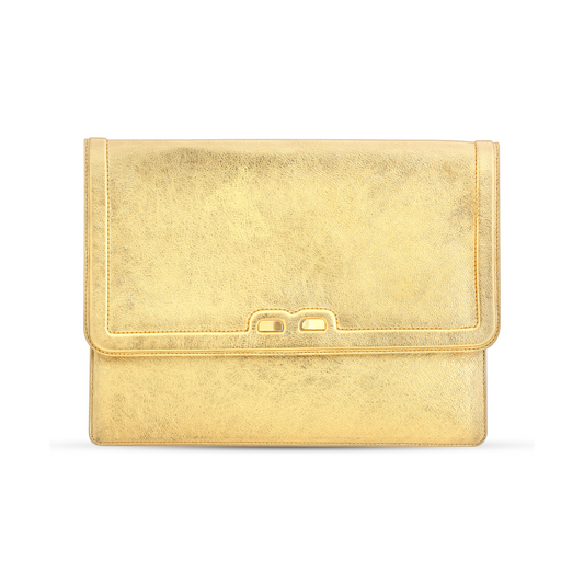 Caffery in Metallic Gold - BENE Handbags 
