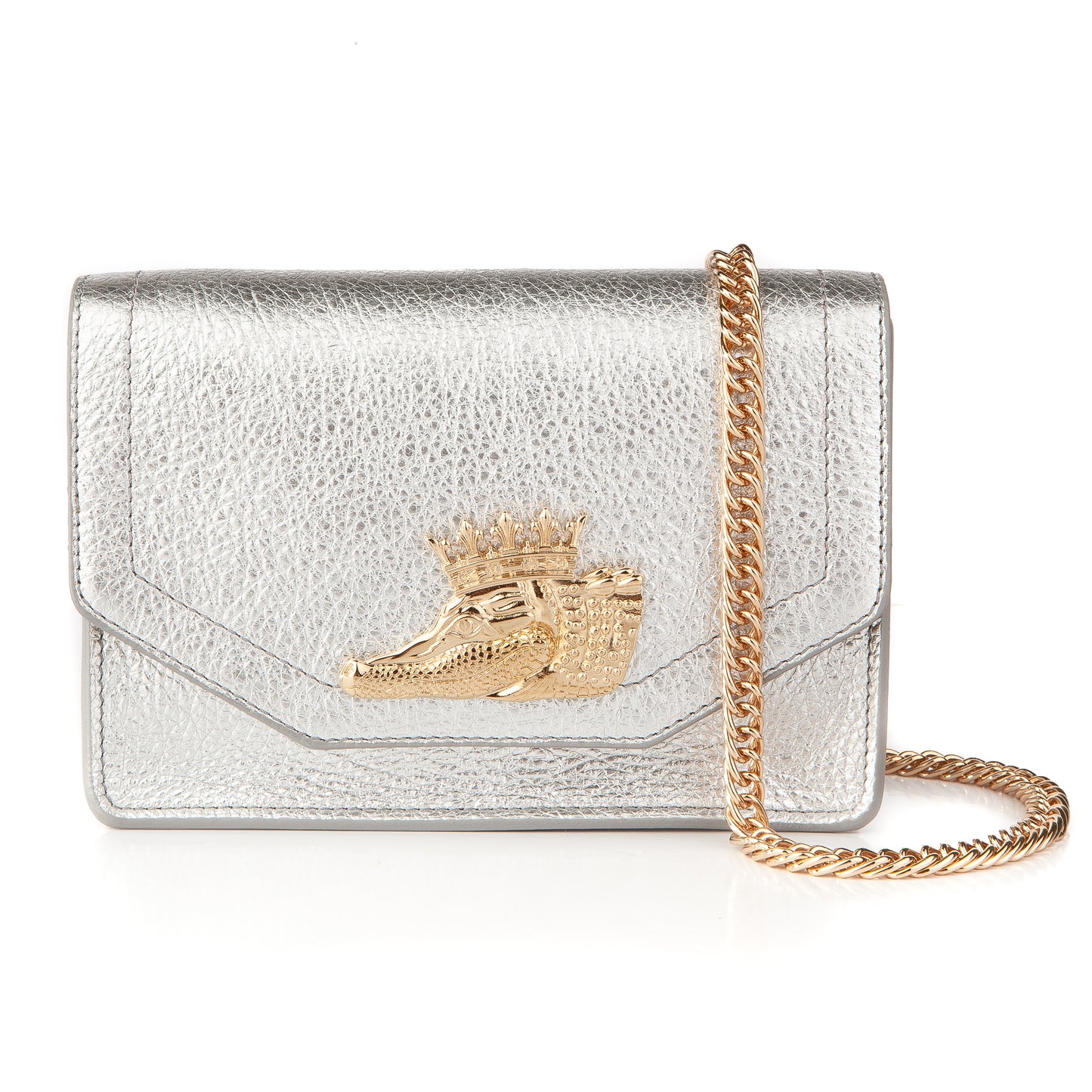 Alexa Pulitzer Samuel in Metallic Silver