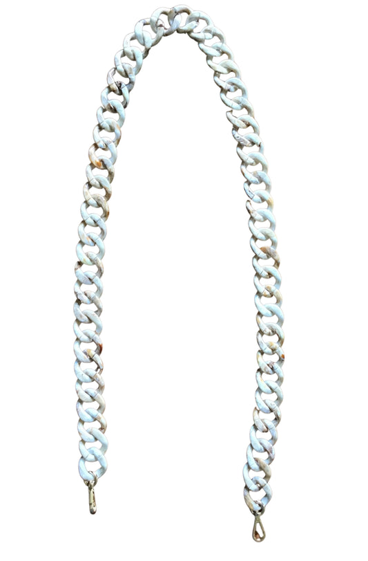 Italian Acetate Chain in White Marble Warehouse Sale