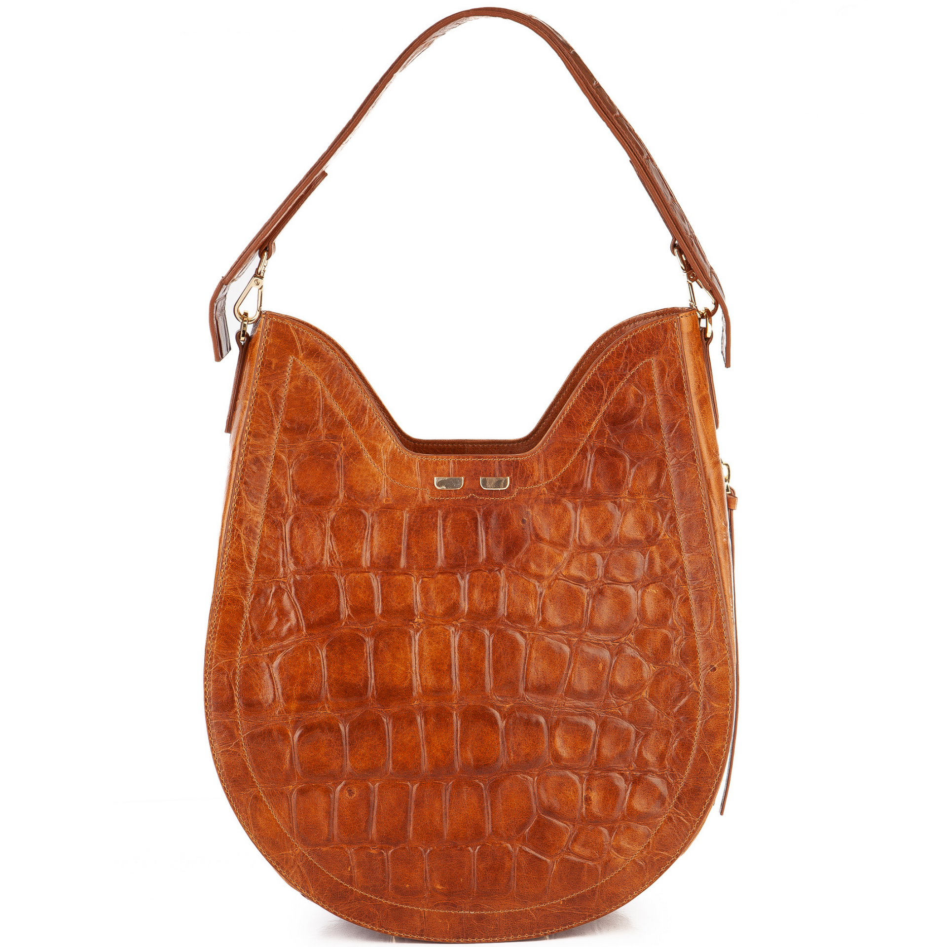 Henry James in Buffalo Croc XL – BENE Handbags